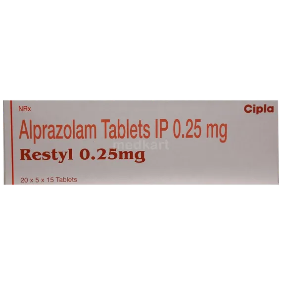 restyl 0.25mg tablet 15's